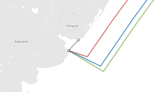 Cables submarinos - Argentina