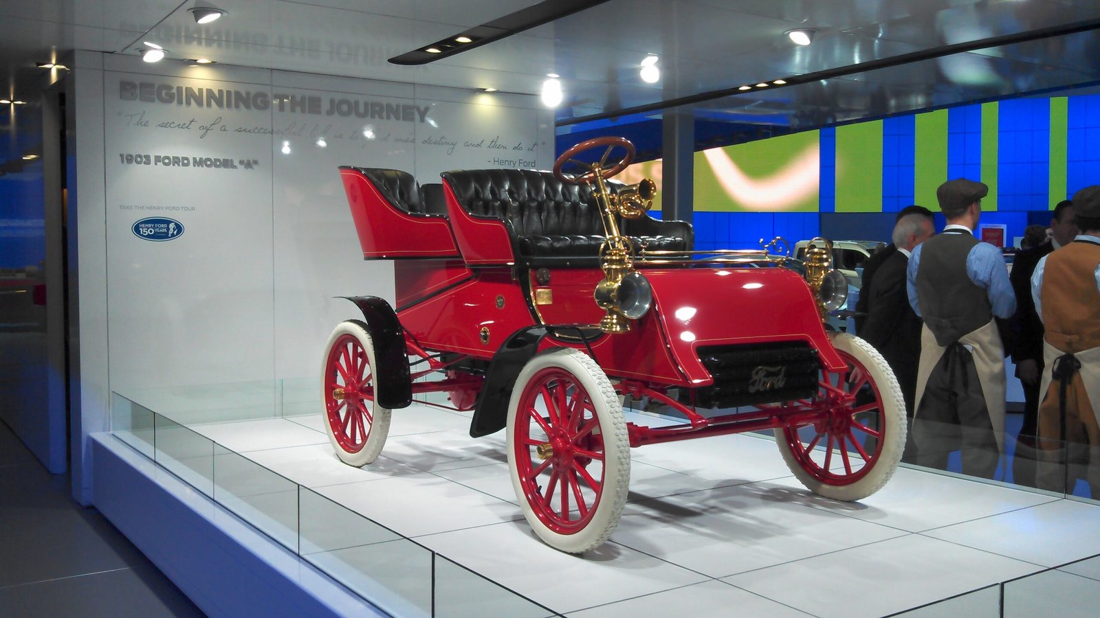 Salón de Detroit 2013 (NAIAS): un Ford Model A de 1903 se llevó todas las miradas