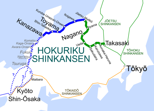 Hokuriku_Shinkansen_map