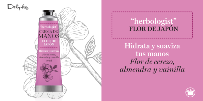 Crema de manos Japan flower de Mercadona