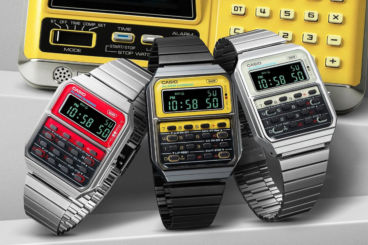 Casio lanza un retro reloj que rinde homenaje a la calculadora CQ-1 de 1976