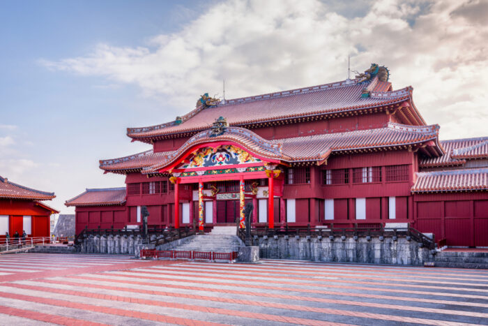 Castillo de Shuri en okinawa