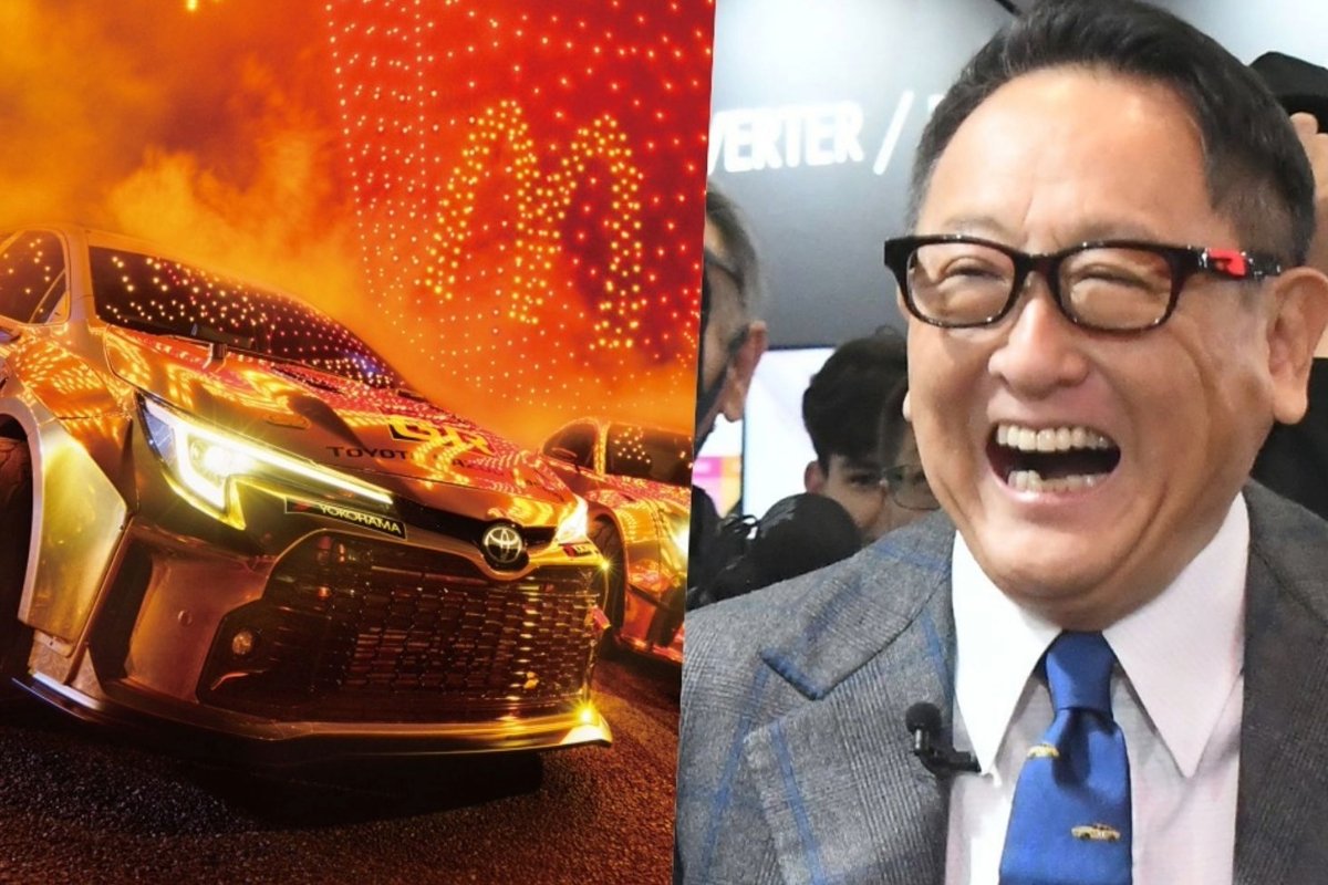 Akio Toyoda, CEO de Toyota, consiguió un Tomica Corolla en la «Cajita Feliz» de McDonald’s