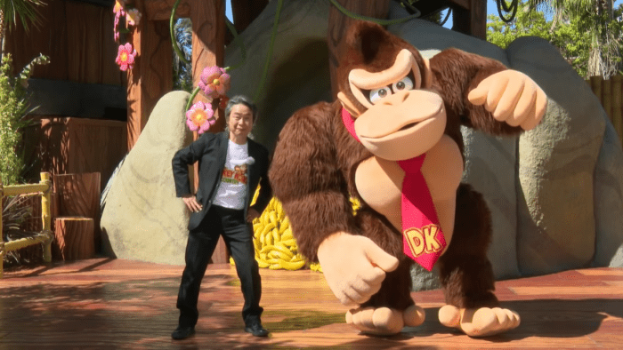 shigeru miyamoto con donkey kong