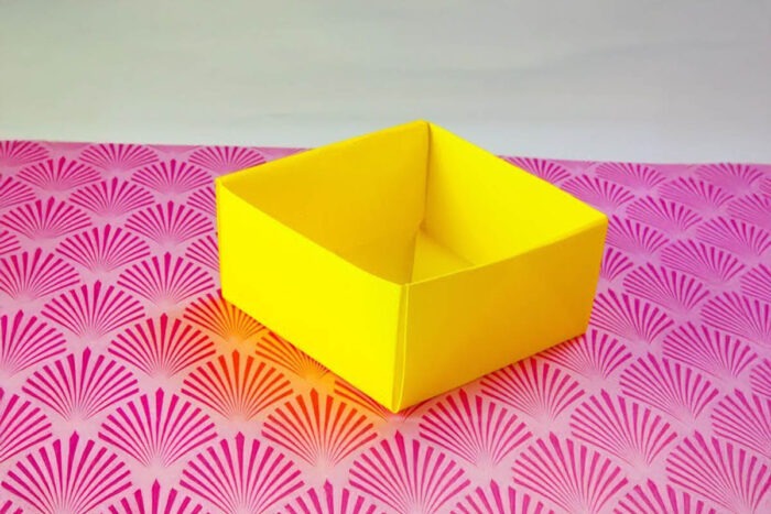 caja de origami