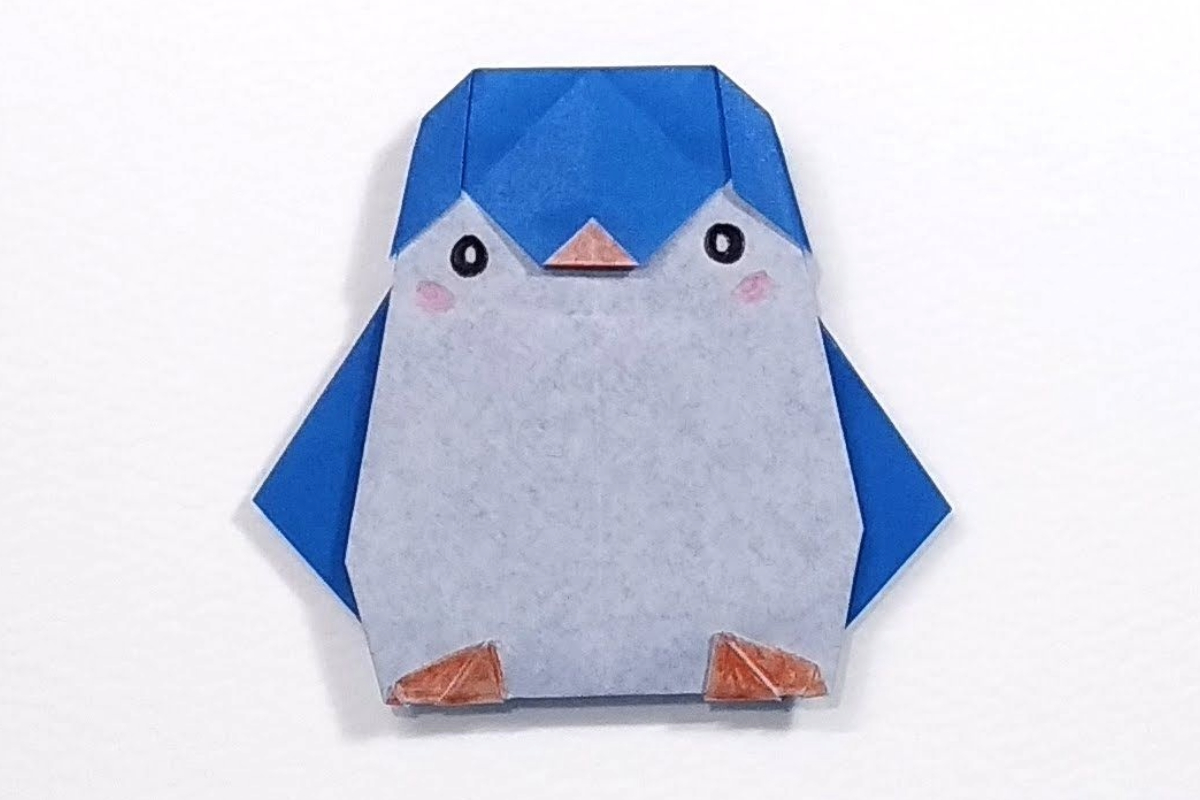 Cómo hacer el pingüino de origami fácil y rápido